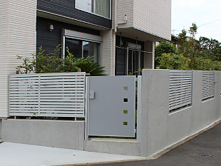 フロンティア建設の施工例　シンプルモダン