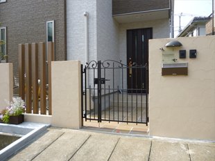 フロンティア建設の施工例　洋風テイスト