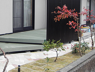 フロンティア建設の施工例　和風テイスト