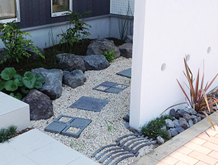 フロンティア建設の施工例　和風テイスト