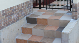 フロンティア建設の施工例／アイテム／タイル・石張り