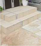 フロンティア建設の施工例／アイテム／タイル・石張り