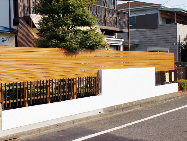 フロンティア建設の施工例　外構リフォーム