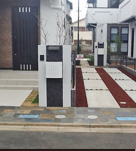 フロンティア建設の施工例　オープン外構