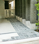 フロンティア建設の施工例　セミクローズ外構