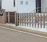 フロンティア建設の施工例　クローズ外構