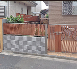 フロンティア建設の施工例　クローズ外構